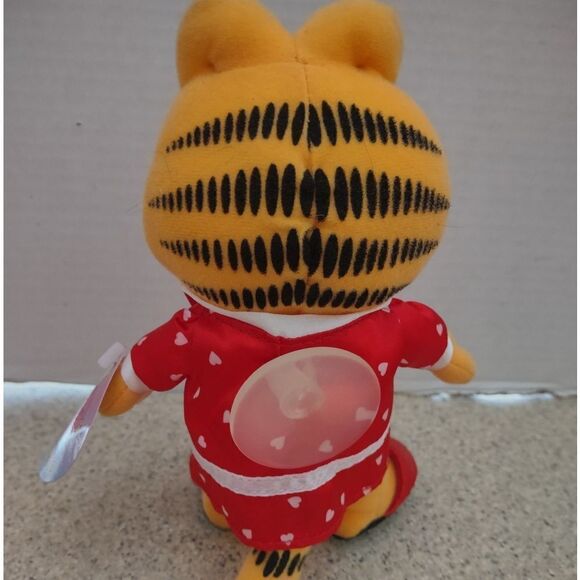 Garfield Stuffed Stands or Suction Cup 7" - Picture 2 of 2